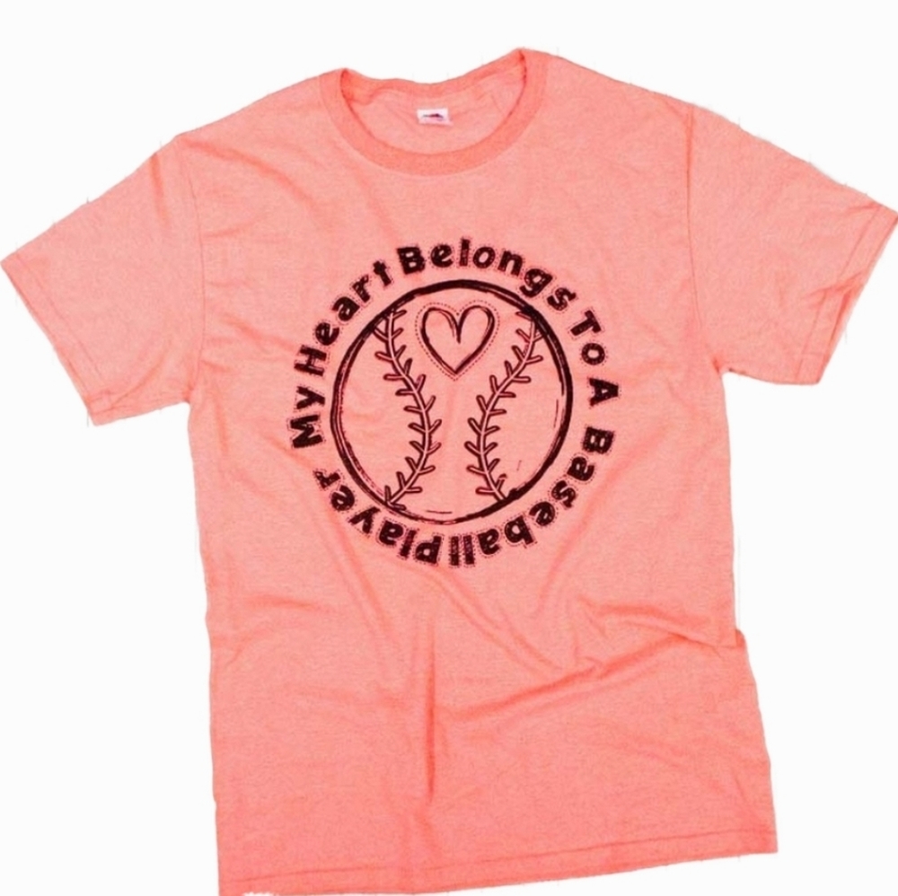 NEW Baseball Player Tee